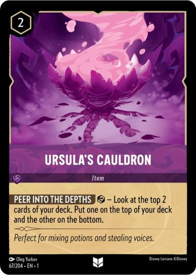 Lorcana - The First Chapter - 67/204 Ursula's Cauldron Uncommon