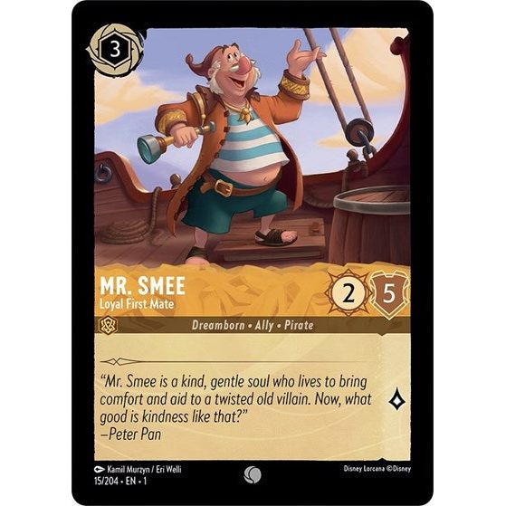 Lorcana - The First Chapter - 015/204 Mr. Smee - Loyal First Mate Common