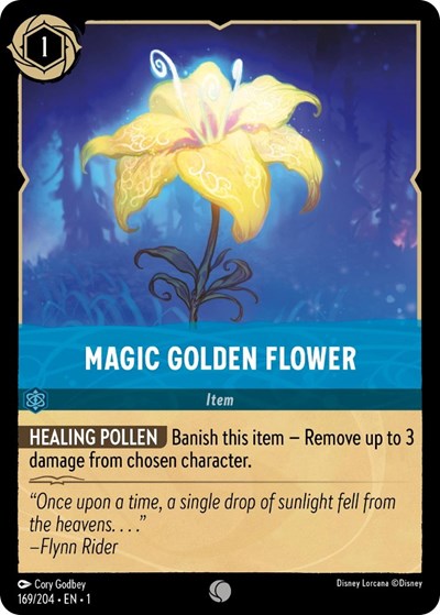 Lorcana - The First Chapter - 169/204 Magic Golden Flower Common