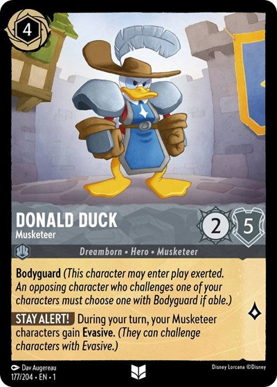 Lorcana - The First Chapter - 177/204 Donald Duck - Musketeer Uncommon