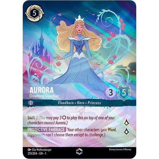 Lorcana - The First Chapter - 213/204 Aurora - Dreaming Guardian (Enchanted) Enchanted