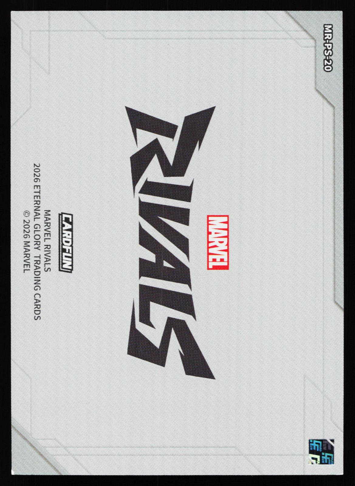 Cardfun Marvel Rivals MR-PS-20 Art Gallery #20 back