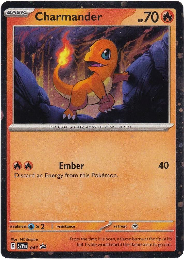 Scarlet & Violet 151 Promo - SVP 047 Charmander