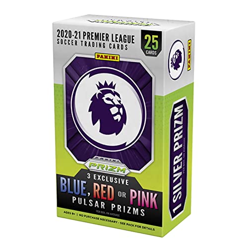 2020-21 Panini Prizm EPL Soccer Cards Cereal Box (25 Cards)