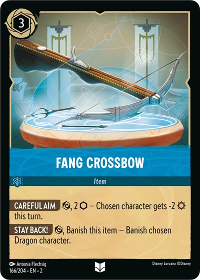 Lorcana - Rise of the Floodborn - 166/204 Fang Crossbow Uncommon