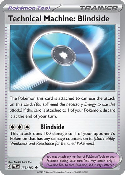 Scarlet & Violet Paradox Rift - 176/182 Technical Machine: Blindside Uncommon