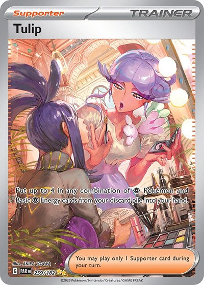 Scarlet & Violet Paradox Rift - 259/182 Tulip Special Illustration Rare