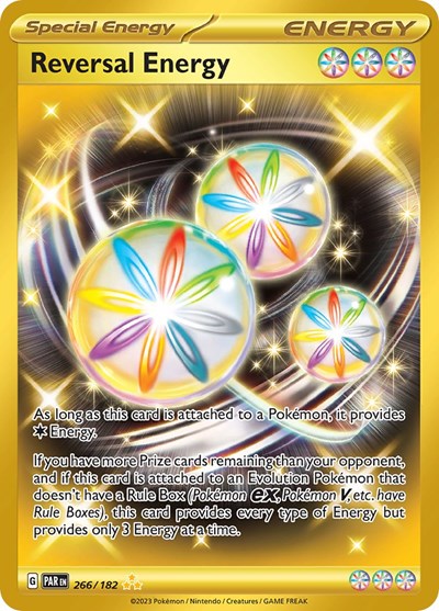 Scarlet & Violet Paradox Rift - 266/182 Reversal Energy Hyper Rare