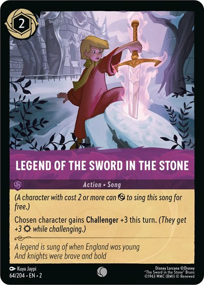 Lorcana - Rise of the Floodborn - 64/204 Legend of the Sword in the Stone Common