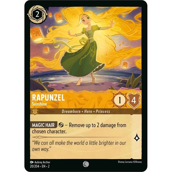 Lorcana - Rise of the Floodborn - 020/204 Rapunzel - Sunshine Common