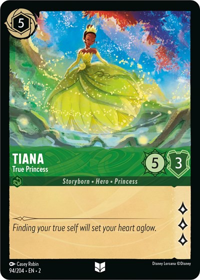 Lorcana - Rise of the Floodborn - 94/204 Tiana - True Princess Uncommon