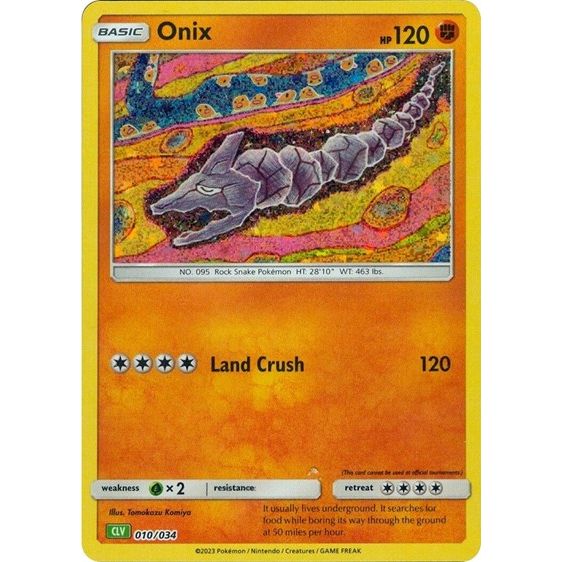 Pokemon Trading Card Game Classic - 010/034 Onix Classic Collection