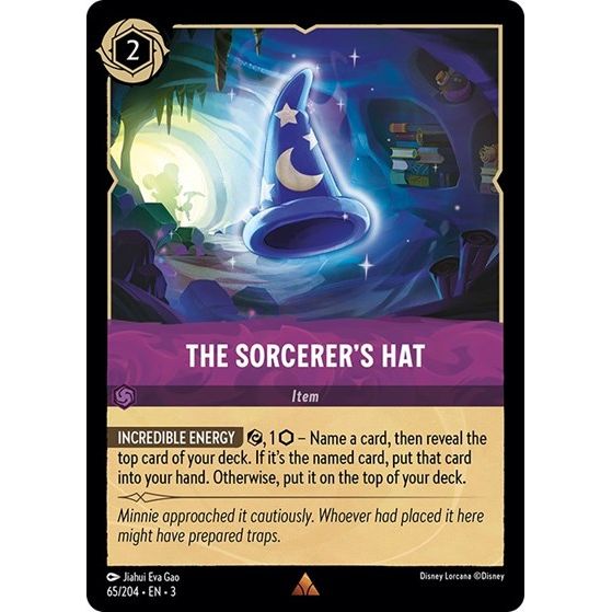 Lorcana - Into The Inklands - 065/204 The Sorcerer's Hat Rare