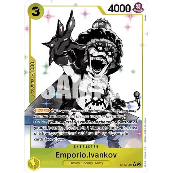 One Piece Card Game - ST13-005 Emporio.Ivankov (Parallel) R