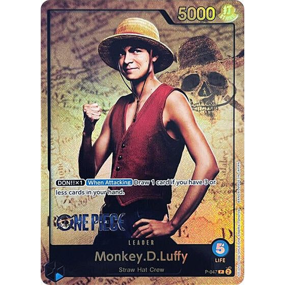 One Piece Card Game Promo - P-047 Monkey.D.Luffy  (Premium Card Collection -Live Action Edition-) PR