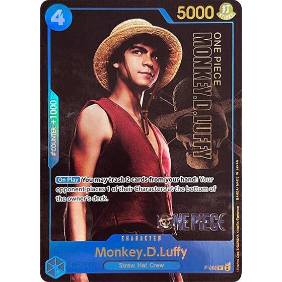 One Piece Card Game Promo - P-055 Monkey.D.Luffy  (Premium Card Collection -Live Action Edition-) PR