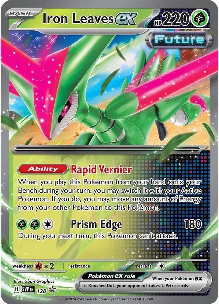 Scarlet & Violet Promo - SVP 128 Iron Leaves ex