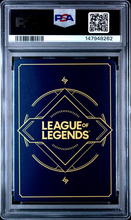 2025 Riftbound: League Of Legends Ogn-Origins #119a Ahri Alternate Art PSA 9