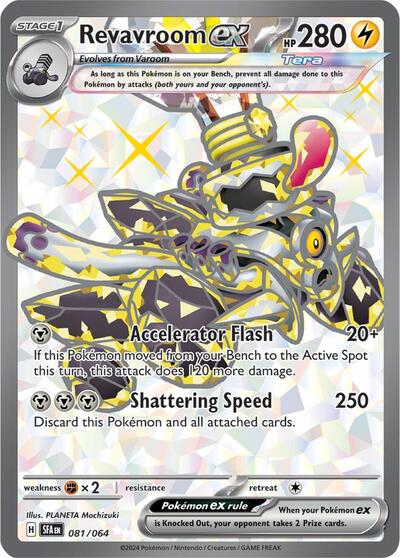 Scarlet & Violet Shrouded Fable - 081/064 Revavroom ex Ultra Rare