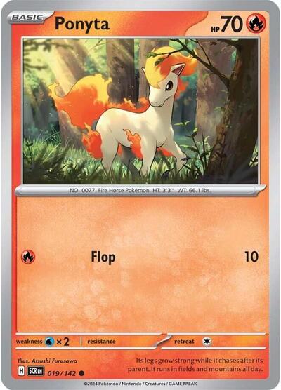 Scarlet & Violet Stellar Crown - 019/142 Ponyta Common