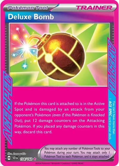 Scarlet & Violet Stellar Crown - 134/142 Deluxe Bomb ACE SPEC Rare
