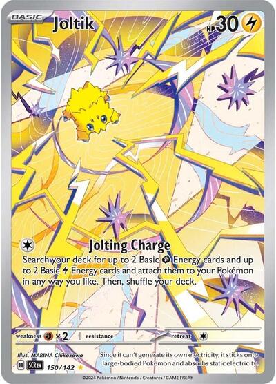 Scarlet & Violet Stellar Crown - 150/142 Joltik Illustration Rare
