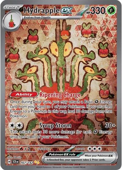 Scarlet & Violet Stellar Crown - 167/142 Hydrapple ex Special Illustration Rare