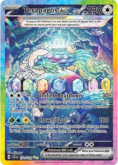 Scarlet & Violet Stellar Crown - 170/142 Terapagos ex Special Illustration Rare