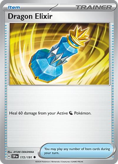 Scarlet & Violet Surging Sparks - 172/191 Dragon Elixir Uncommon