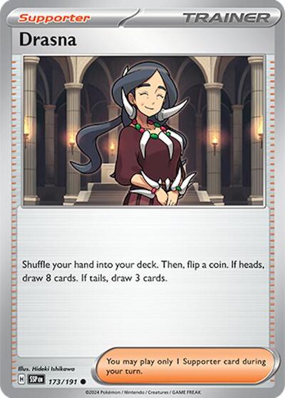Scarlet & Violet Surging Sparks - 173/191 Drasna Common
