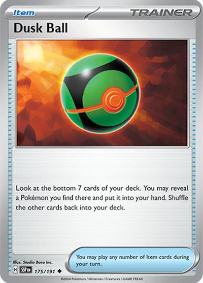 Scarlet & Violet Surging Sparks - 175/191 Dusk Ball Uncommon