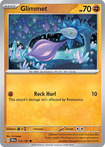 Scarlet & Violet Surging Sparks - 114/191 Glimmet Common