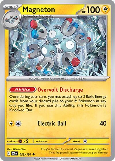 Scarlet & Violet Surging Sparks - 059/191 Magneton Uncommon