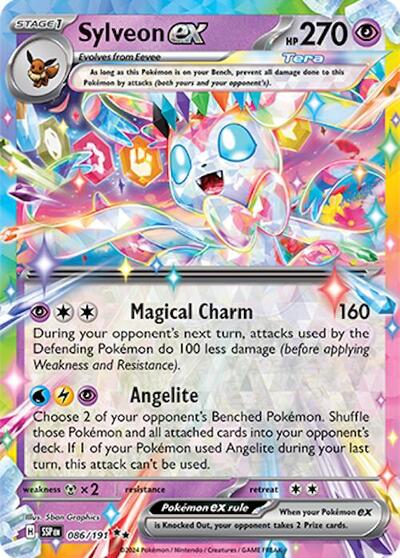 Scarlet & Violet Surging Sparks - 086/191 Sylveon ex Double Rare