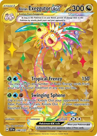 Scarlet & Violet Surging Sparks - 248/191 Alolan Exeggutor ex Hyper Rare