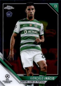 2021-22 Topps Chrome UEFA Champions League #128 Gonçalo Inácio