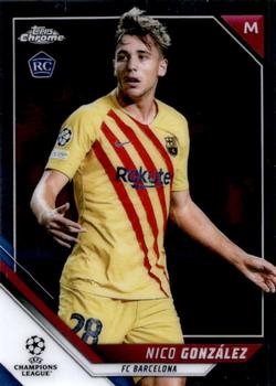 2021-22 Topps Chrome UEFA Champions League #107 Nico González