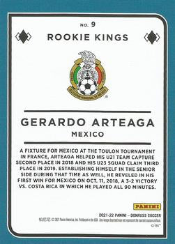 2021-22 Donruss #9 Gerardo Arteaga Rookie Kings