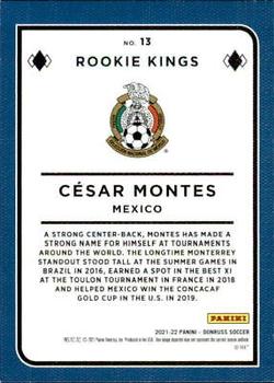 2021-22 Donruss #13 César Montes Rookie Kings