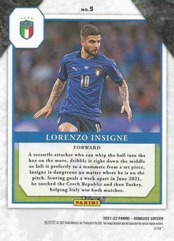 2021-22 Donruss #5 Lorenzo Insigne Elite Series