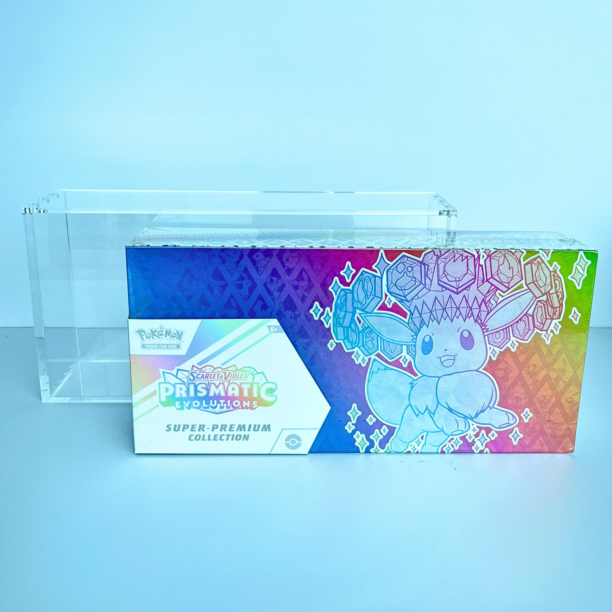 Pokémon TCG Prismatic Evolutions Super-Premium Collection with Acrylic Case