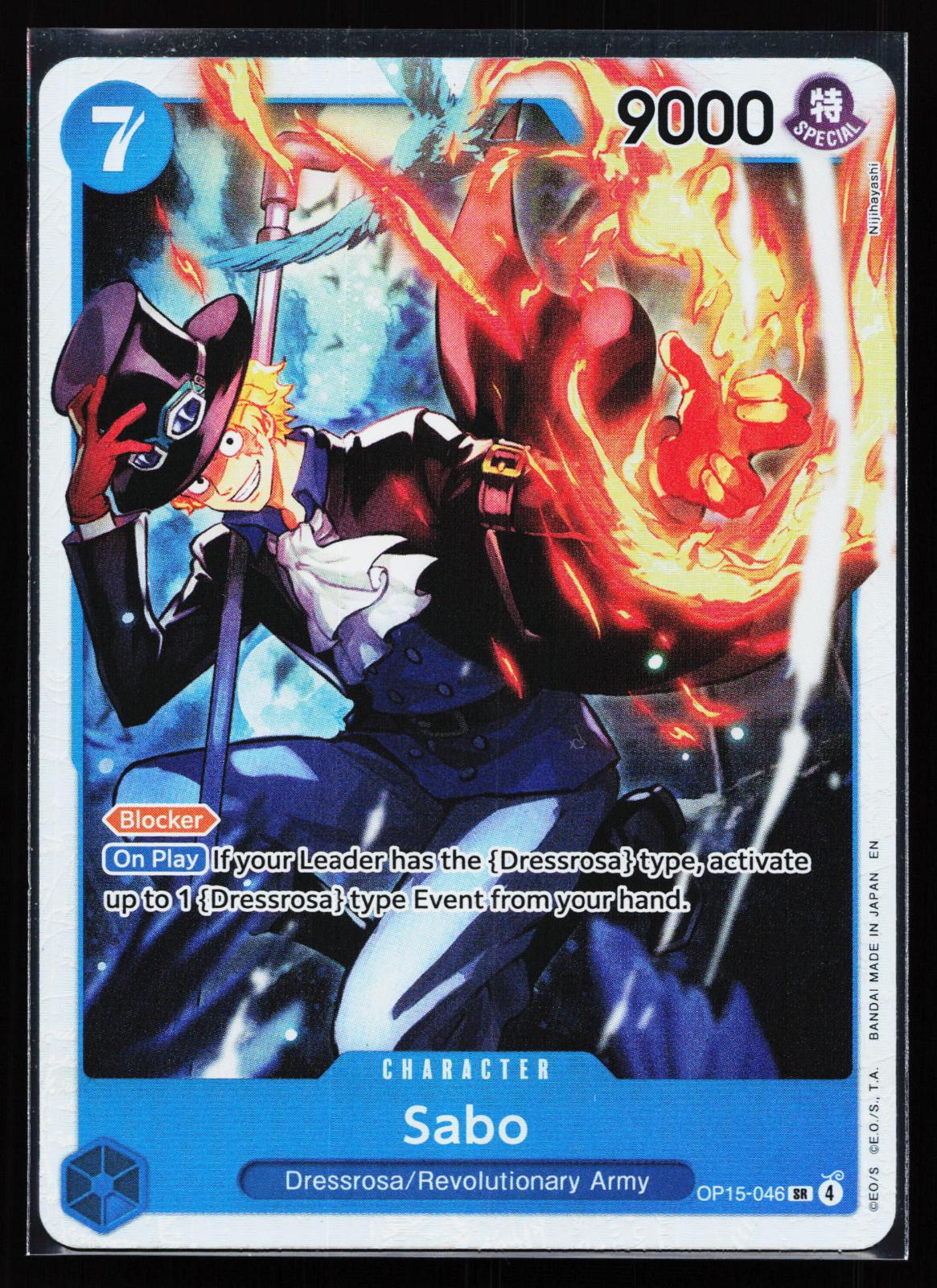 Adventure on Kami's Island OP15-046 Sabo Super Rare