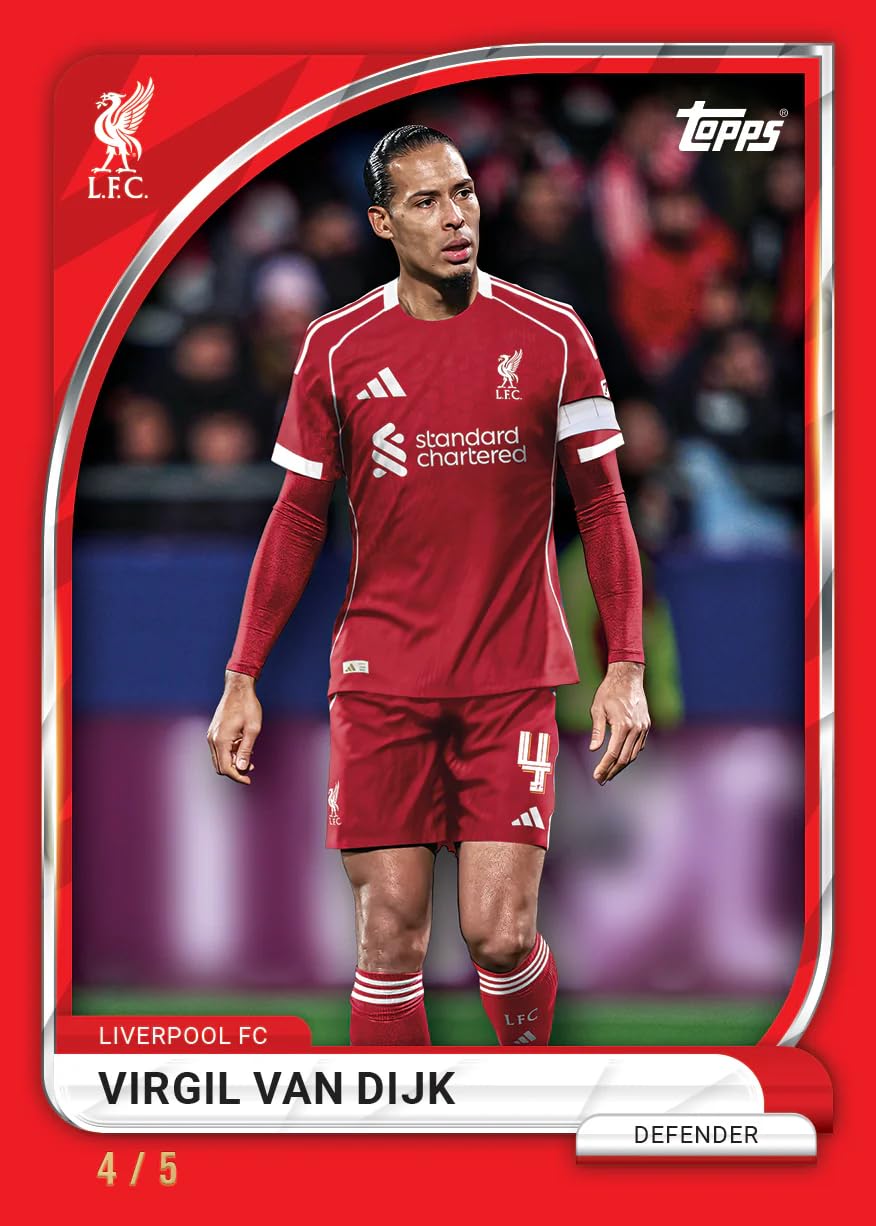 2025-26 Topps Liverpool Club Collector Tins