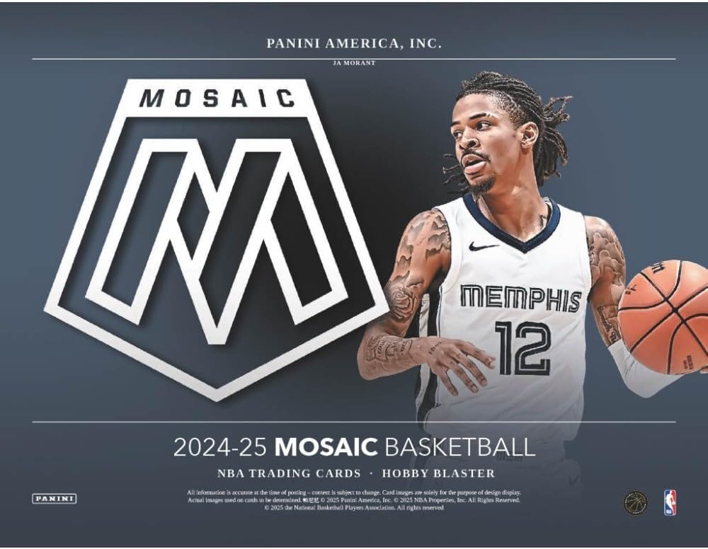2024-25 Panini NBA Mosaic Basketball Hobby Blaster Box