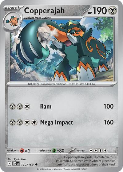 Scarlet & Violet Journey Together - 110/159 Copperajah Uncommon