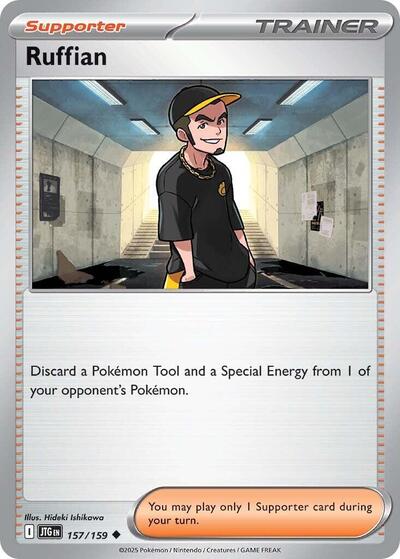 Scarlet & Violet Journey Together - 157/159 Ruffian Uncommon