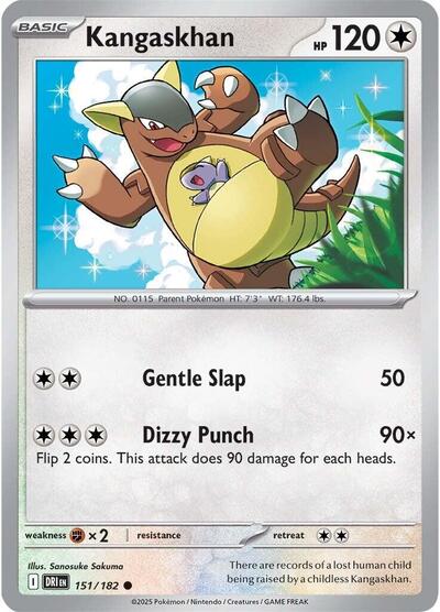 Scarlet & Violet Destined Rivals - 151/182 Kangaskhan Common