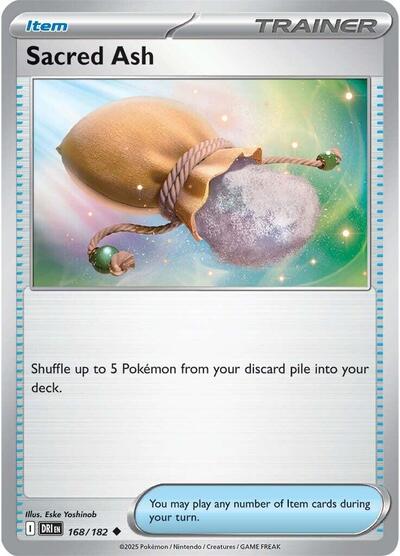 Scarlet & Violet Destined Rivals - 168/182 Sacred Ash Uncommon