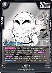 Manga Booster 01 - Krillin - SB01-051 SB01-051 Uncommon