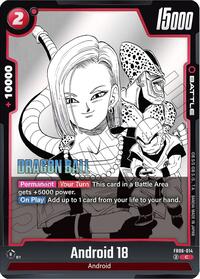 Manga Booster 01 - Android 18 - FB06-014 FB06-014 Common